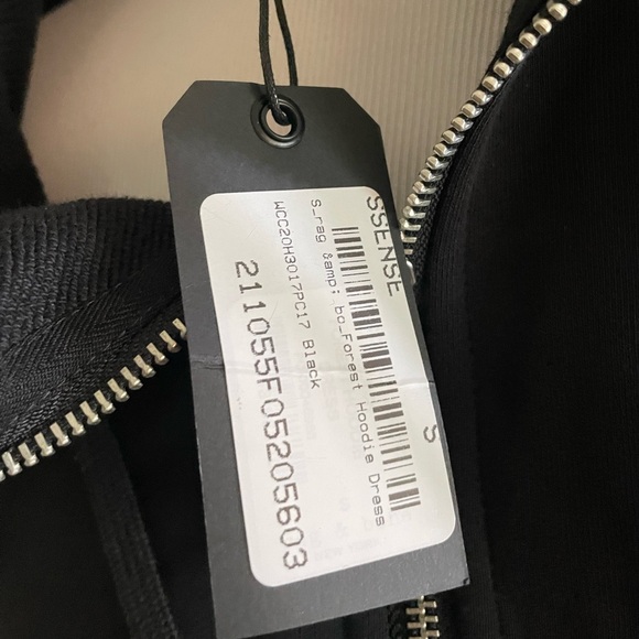 Athletic and comfy Rag and Bone Forest Hoodie Dress NWT - Picture 14 of 16